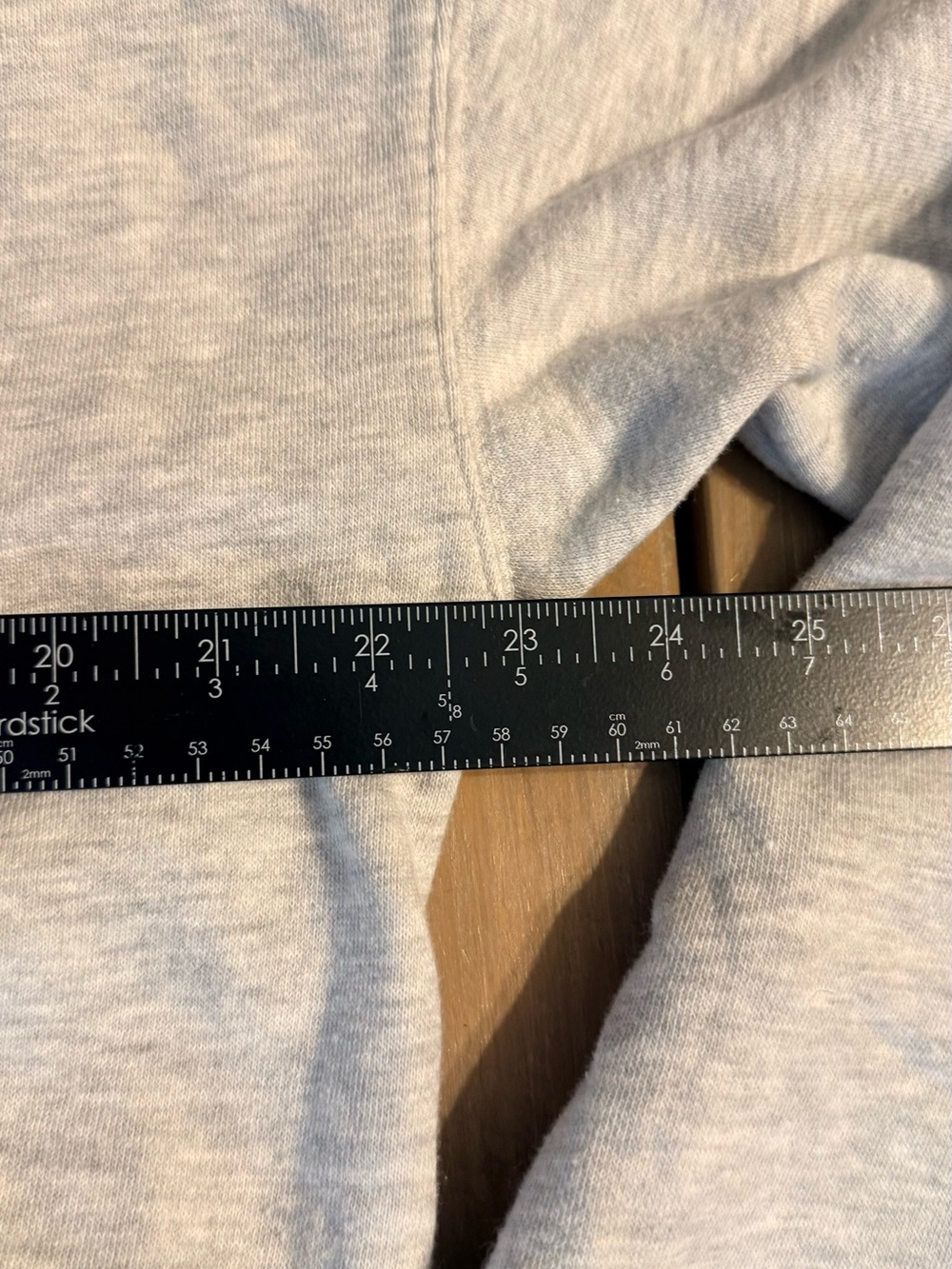 American Eagle 77 Graphic Crewneck Sweatshirt Gray Blue Relaxed Fleece - Picture 6 of 9